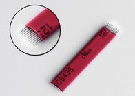 Disposable No Scabs Microblading Needles Professional Flat Red Shading Blade