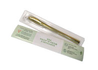Gold Luxury Blister Packing Jednorazowe narzędzie Microblading Pen / Brwi Tattoo Tool