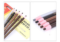 Wood Material Akcesoria do tatuażu, wodoodporne kosmetyki Pull Paper Roll Permanentny makijaż Ołówek do brwi z 5 kolorów