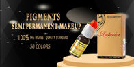 Organiczne pigmenty do makijażu permanentnego 38 kolorów Kosmetyczne tusze do tatuażu