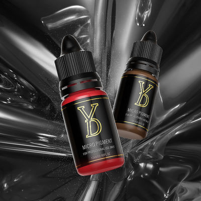 YD 12ml Pure Plant Pigmenty do makijażu permanentnego Brick Red Liquid Tattoo Ink